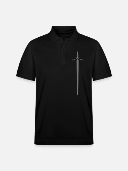 Claymore Chaos - Stanley/Stella Unisex Organic Polo Shirt PREPSTER - black