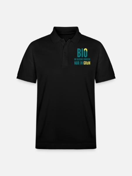 Bio - Stanley/Stella Unisex Bio-Poloshirt PREPSTER - Schwarz