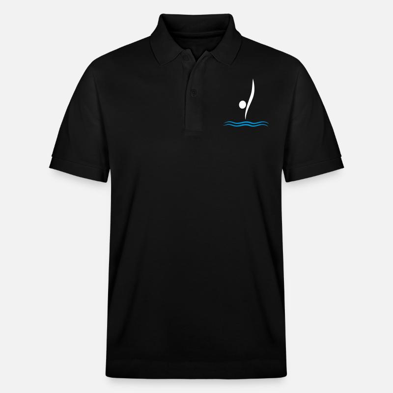 Turmspringen - Stanley/Stella Unisex Bio-Poloshirt PREPSTER - Schwarz