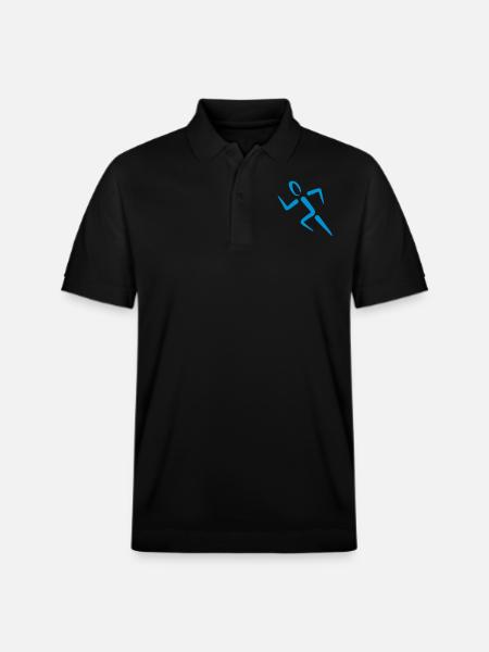 rennen - Stanley/Stella Unisex Bio-Poloshirt PREPSTER - Schwarz
