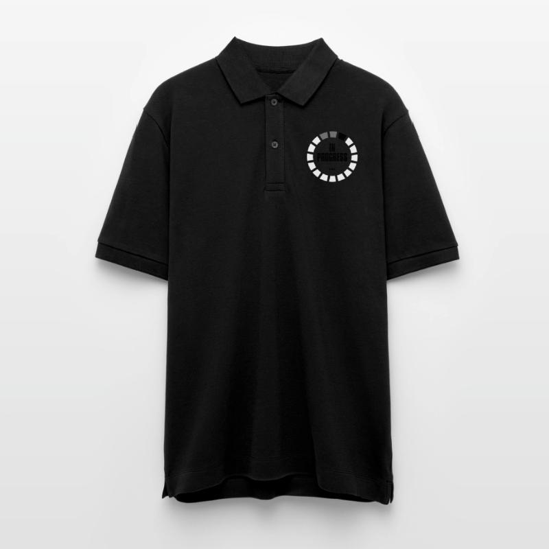 in progress loading zeichen ring kreis lade wird a Stanley/Stella Unisex Bio-Poloshirt PREPSTER