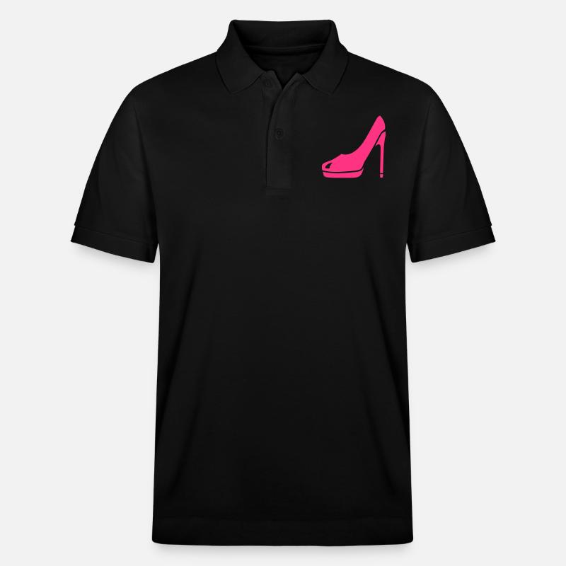 Schuh - Stanley/Stella Unisex Bio-Poloshirt PREPSTER - Schwarz