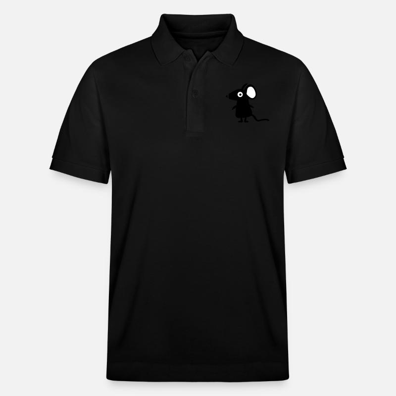 Kleine Maus - Stanley/Stella Unisex Bio-Poloshirt PREPSTER - Schwarz