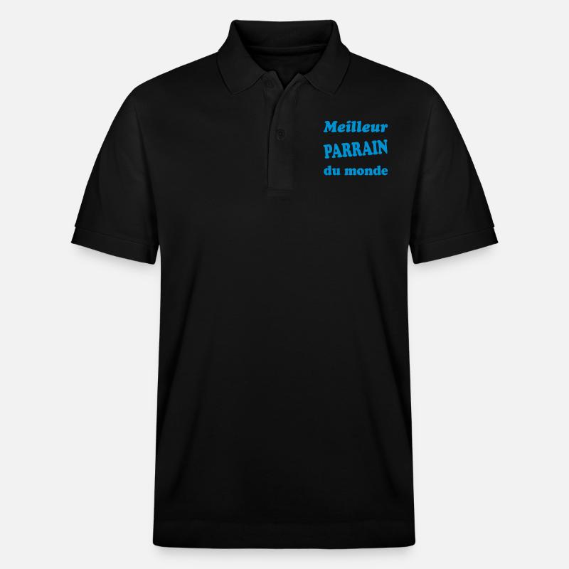 Bester GODFATHER - Stanley/Stella Unisex Bio-Poloshirt PREPSTER - Schwarz