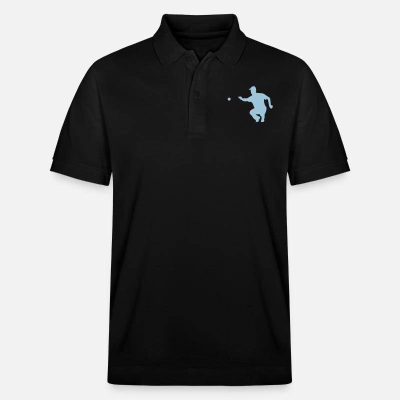 pointeur boule petanque1 - Polo PREPSTER bio Stanley/Stella Unisexe - noir