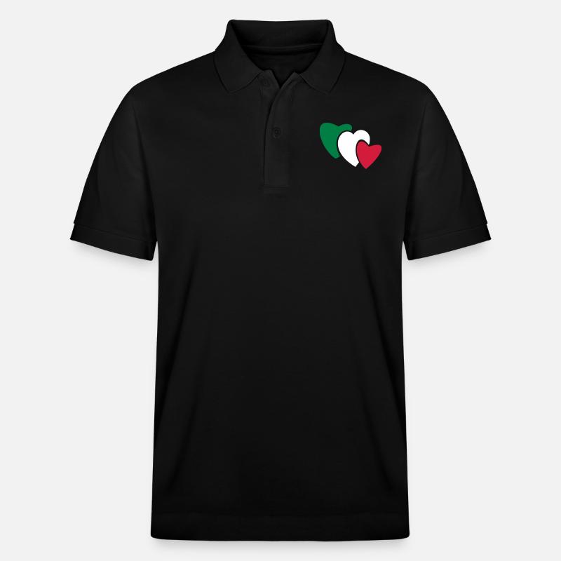 tricuore - Polo PREPSTER bio Stanley/Stella Unisexe - noir