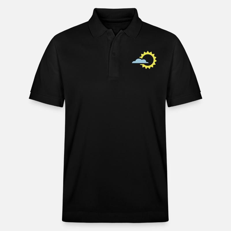 Wetter - Stanley/Stella Unisex Bio-Poloshirt PREPSTER - Schwarz