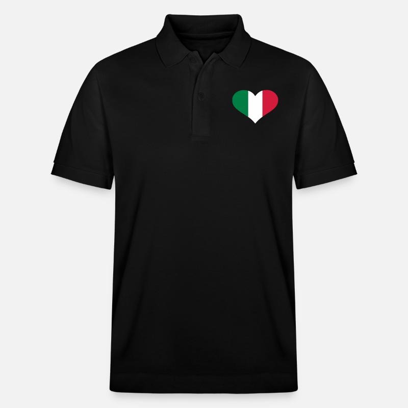 Mexiko - Stanley/Stella Unisex Bio-Poloshirt PREPSTER - Schwarz