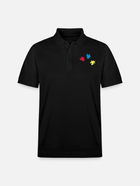 puzzle_teile_tk3 - Polo PREPSTER bio Stanley/Stella Unisexe - noir