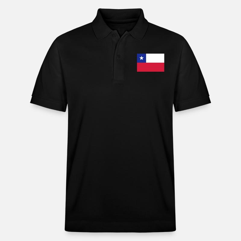 Chile - Stanley/Stella Unisex Bio-Poloshirt PREPSTER - Schwarz