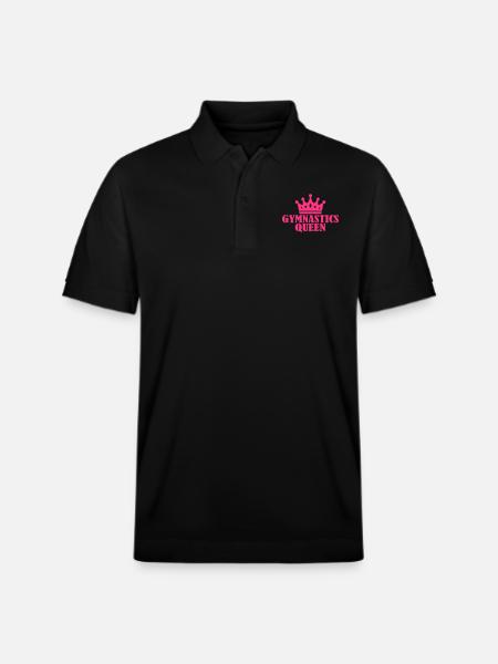 Gymnastics Queen - Stanley/Stella Unisex Bio-Poloshirt PREPSTER - Schwarz
