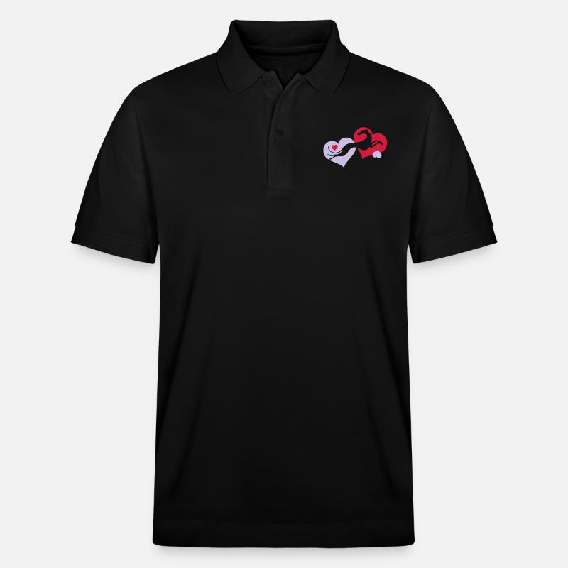 levrier_valentin2 - Stanley/Stella Unisex Bio-Poloshirt PREPSTER - Schwarz