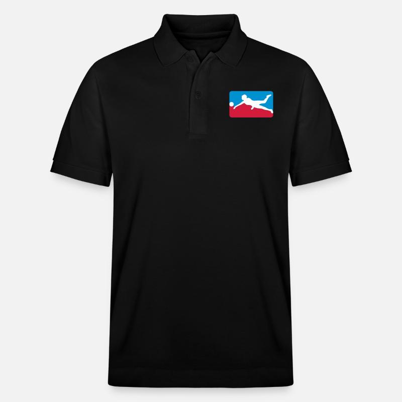 Volleyball - Stanley/Stella Unisex Bio-Poloshirt PREPSTER - Schwarz