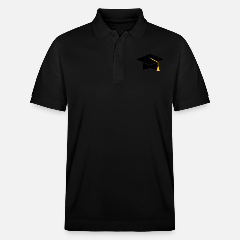 Doktorhut - Stanley/Stella Unisex Bio-Poloshirt PREPSTER - Schwarz
