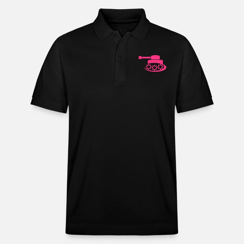 Rose Panzer - Polo PREPSTER bio Stanley/Stella Unisexe - noir