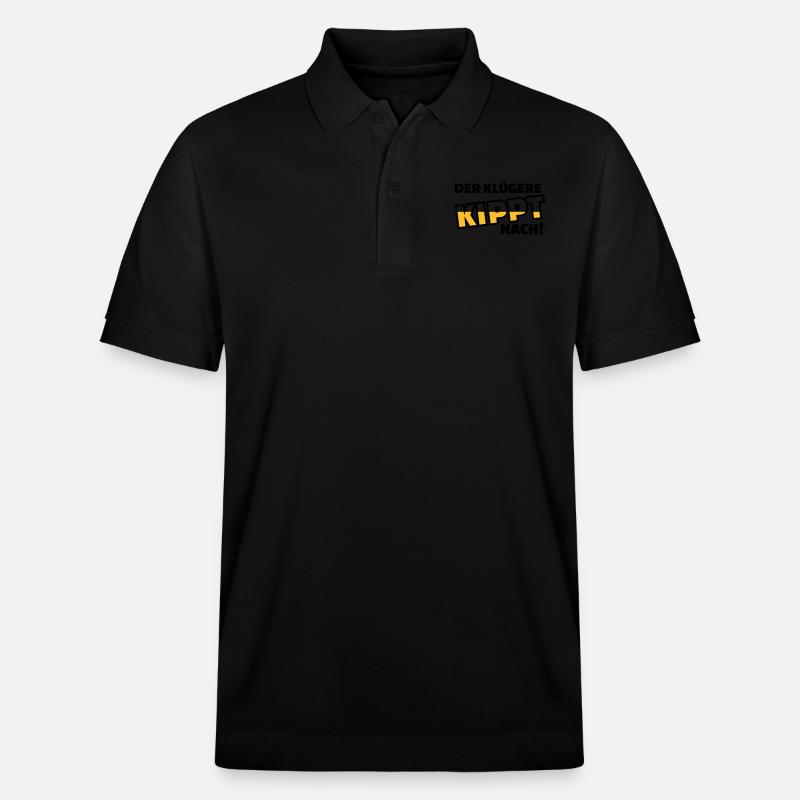 Bier - Stanley/Stella Unisex Bio-Poloshirt PREPSTER - Schwarz