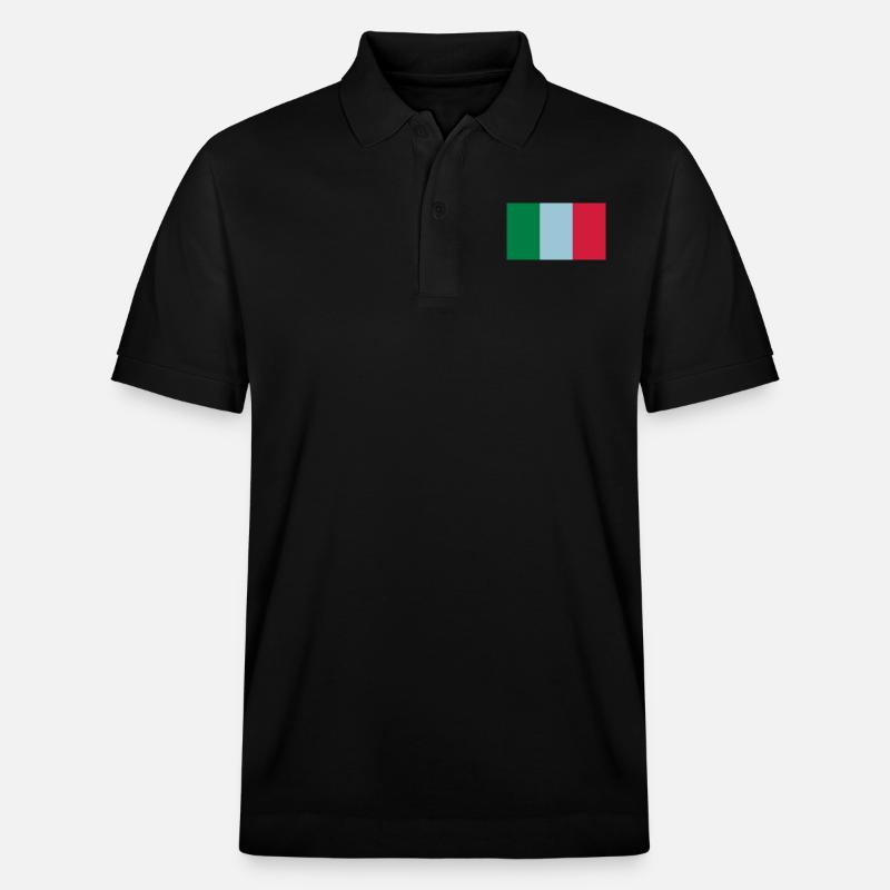 Italie - Polo PREPSTER bio Stanley/Stella Unisexe - noir