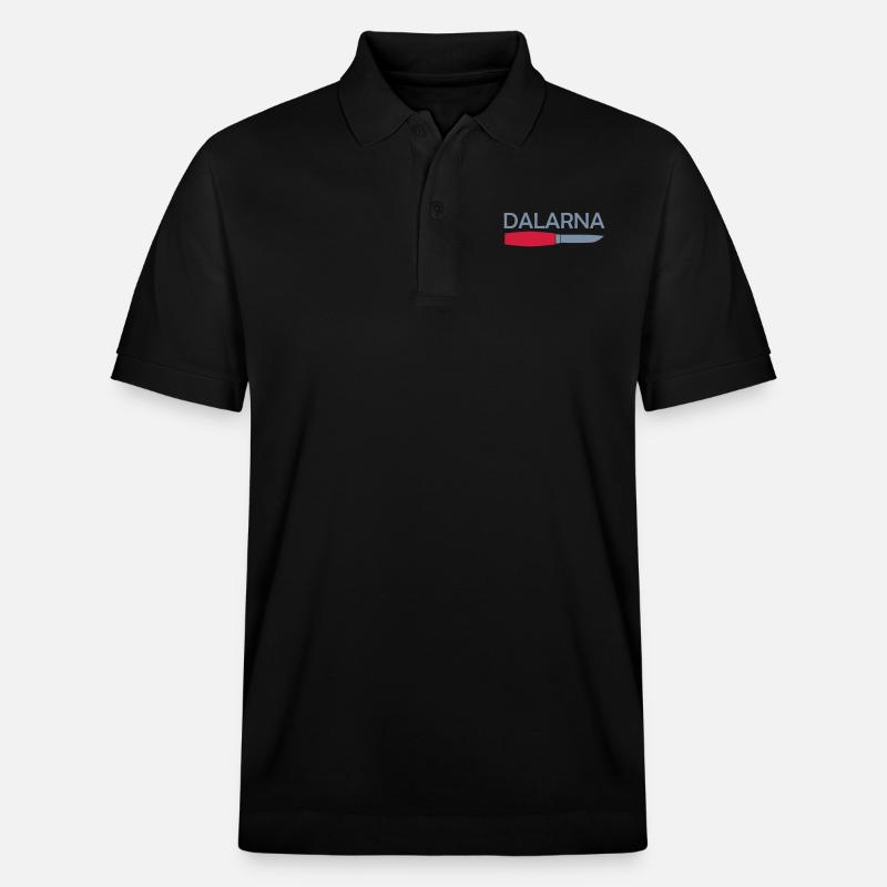 Dalécarlie - Polo PREPSTER bio Stanley/Stella Unisexe - noir