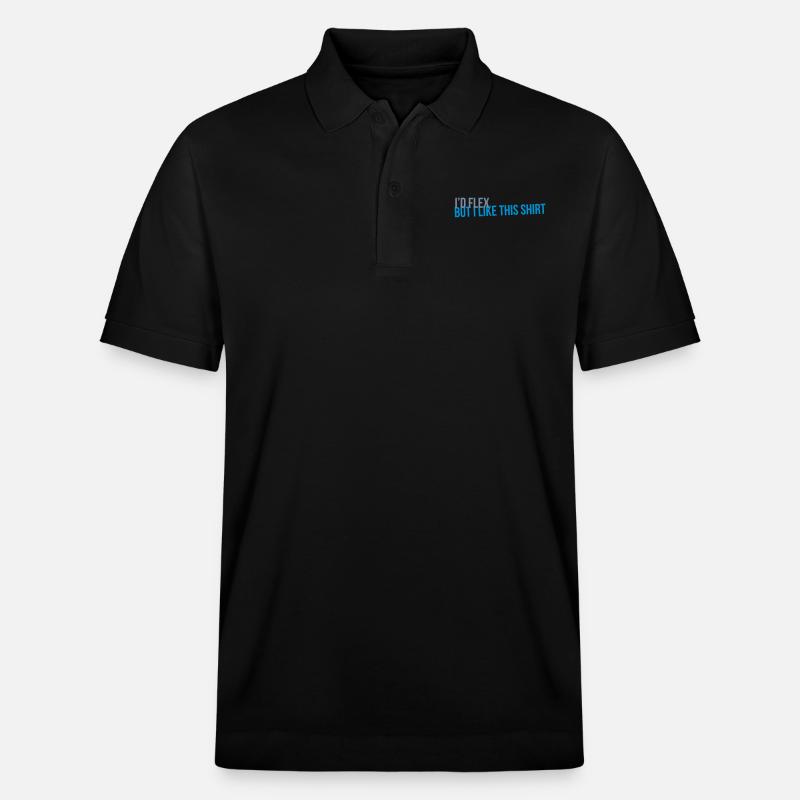 I like this shirt - Polo PREPSTER bio Stanley/Stella Unisexe - noir