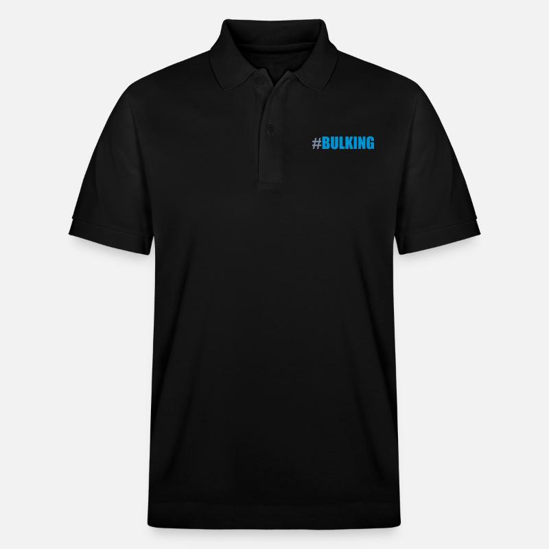 #bulking - Polo PREPSTER bio Stanley/Stella Unisexe - noir