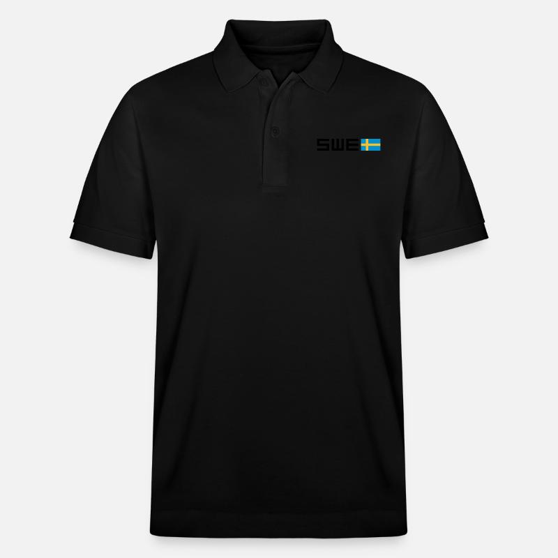 Suède - Polo PREPSTER bio Stanley/Stella Unisexe - noir