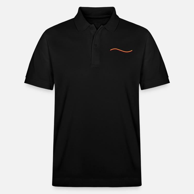 Welle - Stanley/Stella Unisex Bio-Poloshirt PREPSTER - Schwarz
