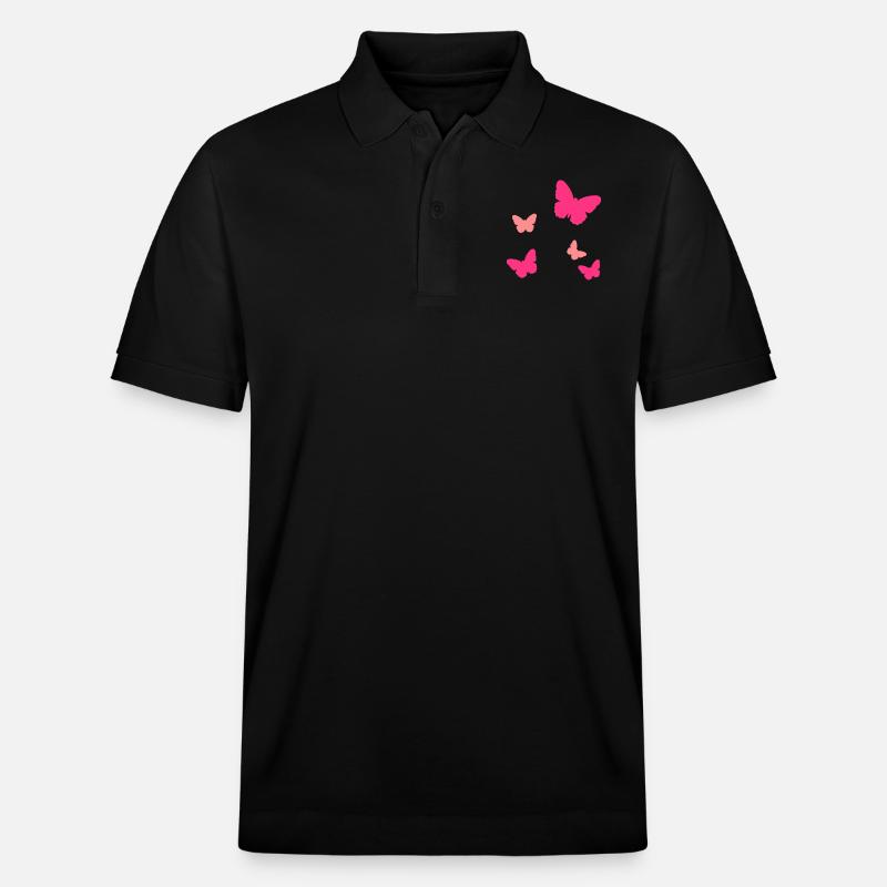 Papillon - Polo PREPSTER bio Stanley/Stella Unisexe - noir