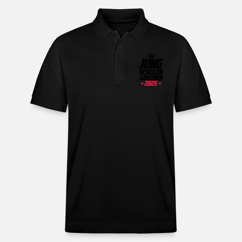 Junggesellenabschied 2025 Jga - Stanley/Stella Unisex Bio-Poloshirt PREPSTER - Schwarz