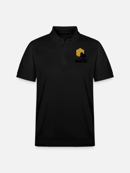 Imker - Stanley/Stella Unisex Bio-Poloshirt PREPSTER - Schwarz