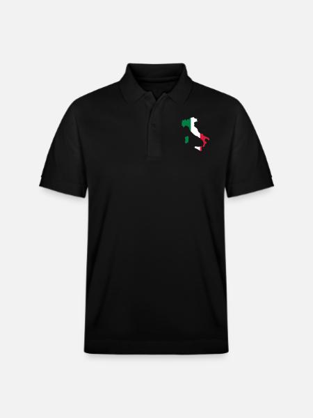 Italy - Stanley/Stella Unisex Organic Polo Shirt PREPSTER - black