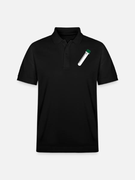 PETling 2farbig - geocaching Container - Stanley/Stella Unisex Bio-Poloshirt PREPSTER - Schwarz