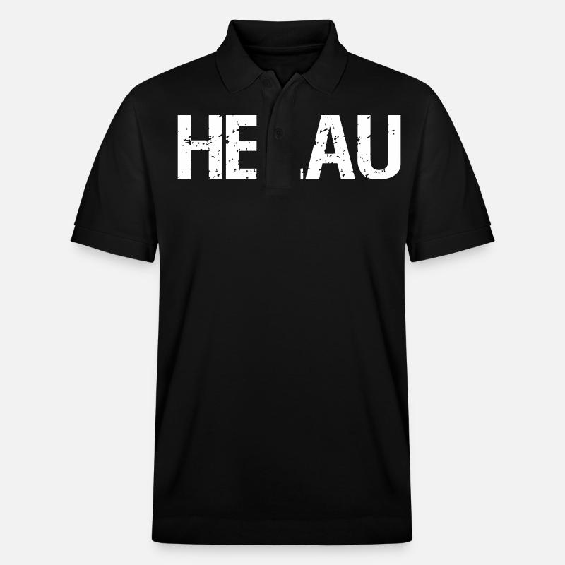 HELAU - Stanley/Stella Unisex Bio-Poloshirt PREPSTER - Schwarz