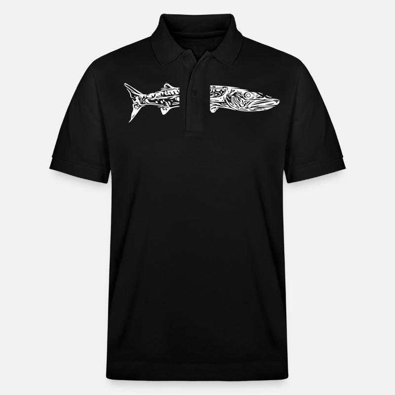 barracuda - Polo PREPSTER bio Stanley/Stella Unisexe - noir