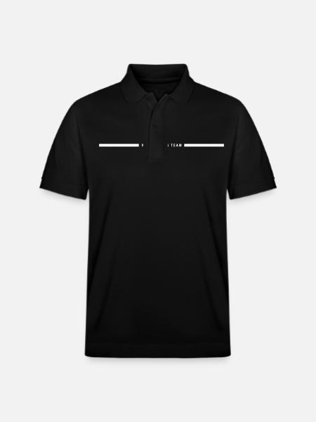 Christmas Team - Stanley/Stella Unisex Organic Polo Shirt PREPSTER - black