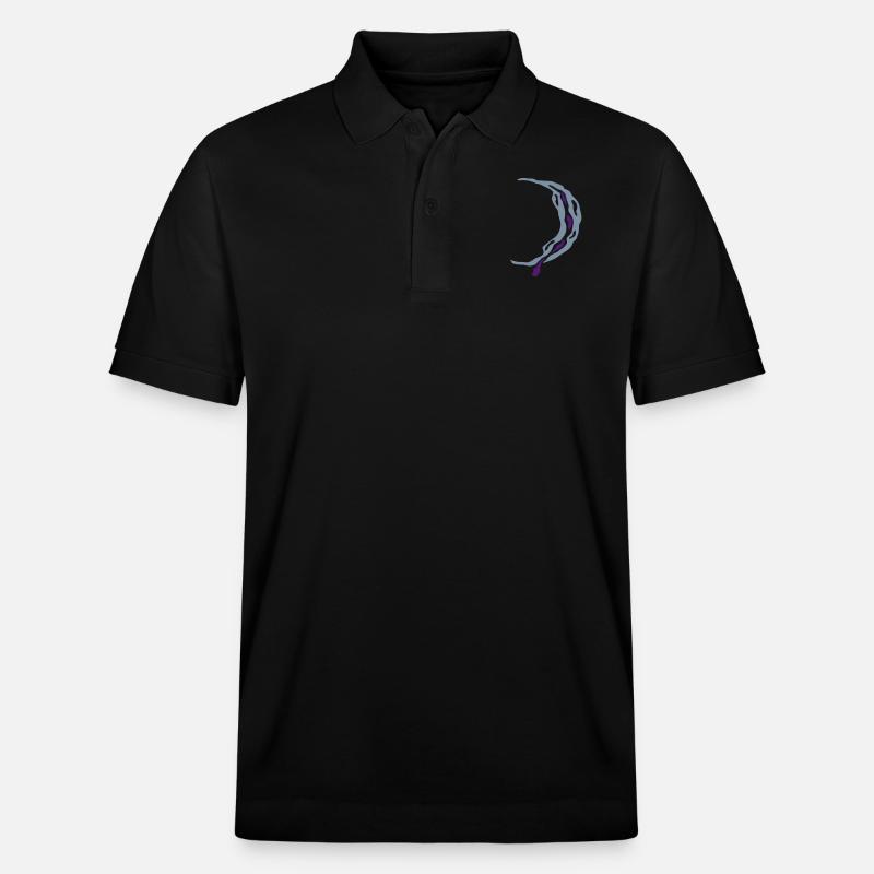 moon - Polo PREPSTER bio Stanley/Stella Unisexe - noir