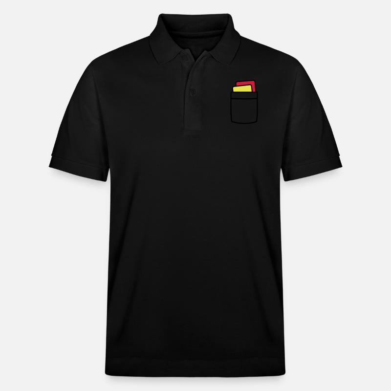 Arbitre - Polo PREPSTER bio Stanley/Stella Unisexe - noir
