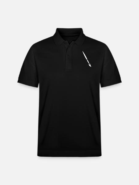 Pinsel - Stanley/Stella Unisex Bio-Poloshirt PREPSTER - Schwarz
