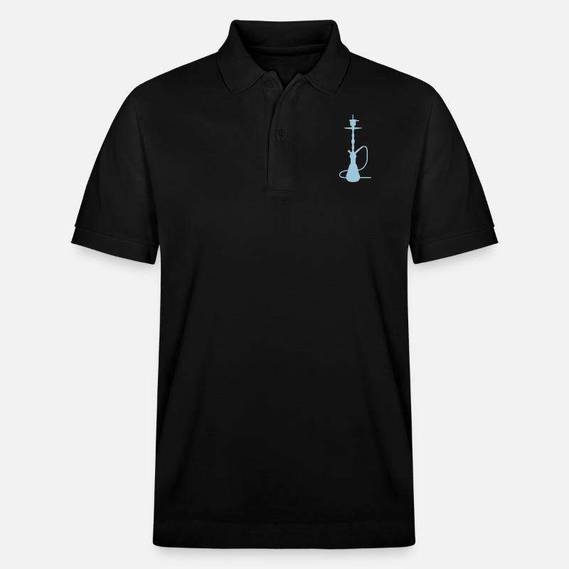 Narguilé - Polo PREPSTER bio Stanley/Stella Unisexe - noir