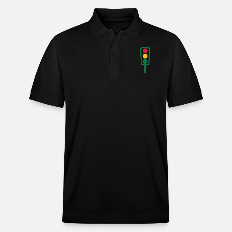 Ampel - Stanley/Stella Unisex Bio-Poloshirt PREPSTER - Schwarz