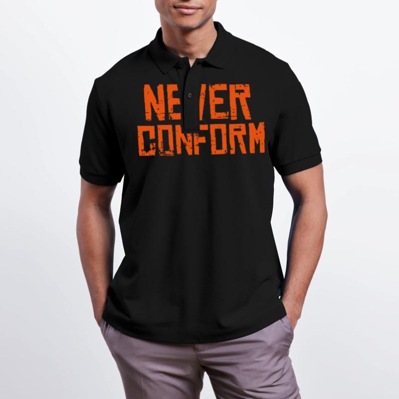 Never Conform - No conformity! Stanley/Stella Unisex Organic Polo Shirt PREPSTER
