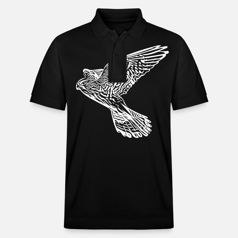 Falke - Stanley/Stella Unisex Bio-Poloshirt PREPSTER - Schwarz