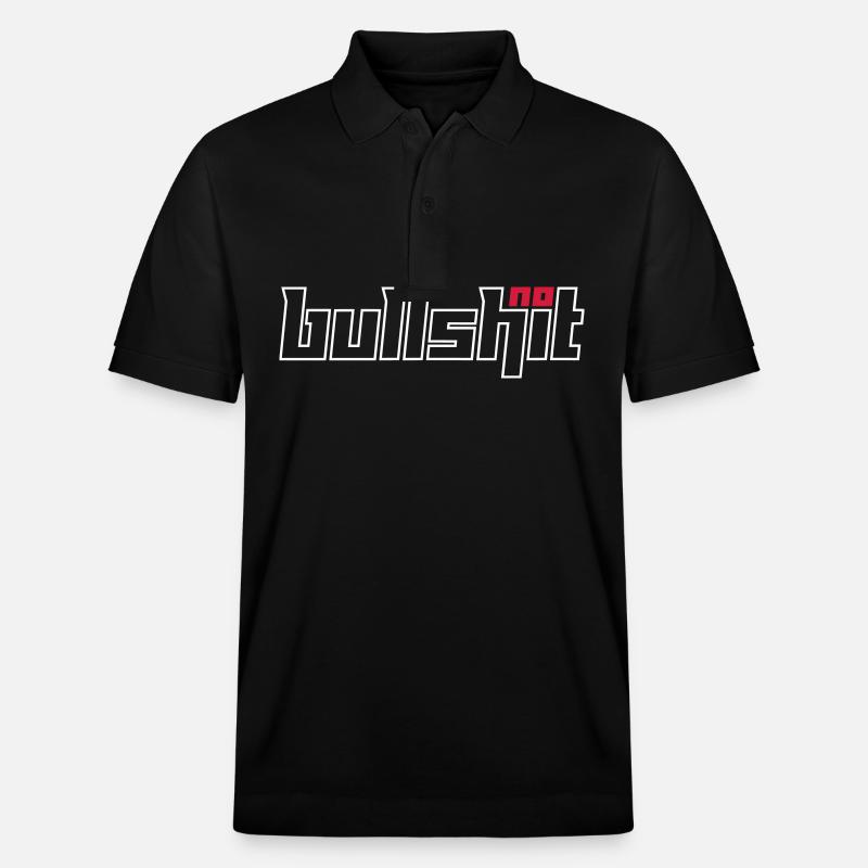 Pas de conneries - Polo PREPSTER bio Stanley/Stella Unisexe - noir