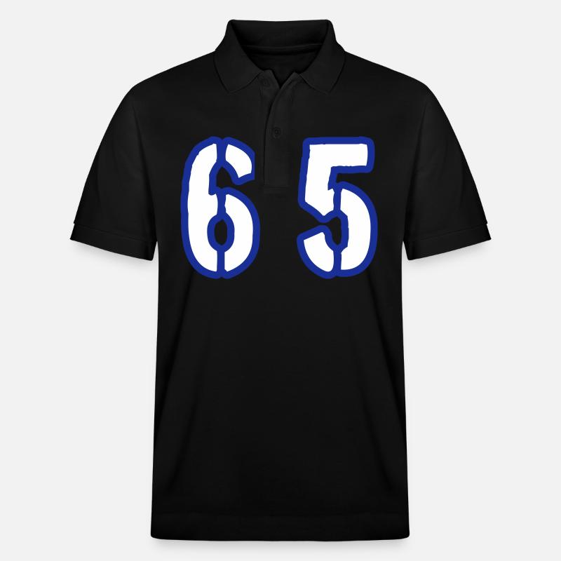 65 Symbole numérique - Polo PREPSTER bio Stanley/Stella Unisexe - noir