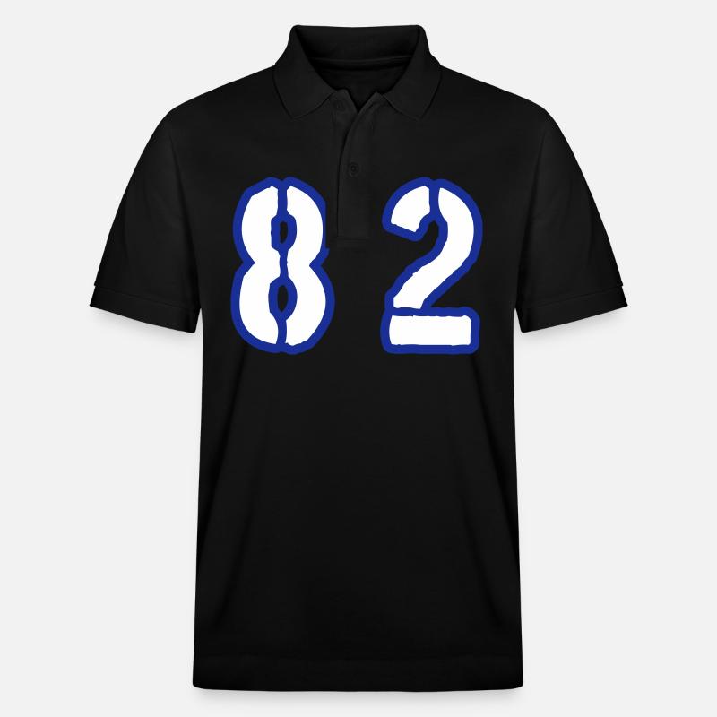 82 Symbole numérique - Polo PREPSTER bio Stanley/Stella Unisexe - noir