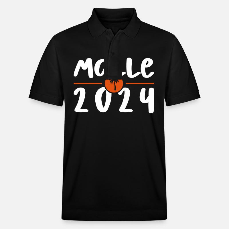 Malle 2024 - Stanley/Stella Unisex Bio-Poloshirt PREPSTER - Schwarz