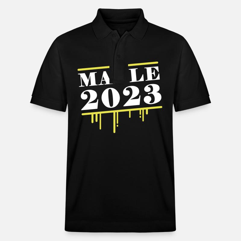 Malle 2023 - Stanley/Stella Unisex Bio-Poloshirt PREPSTER - Schwarz