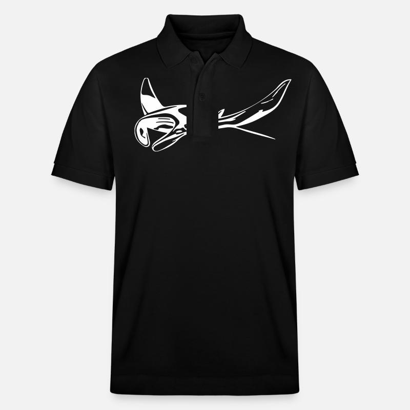Manta Rochen - Polo PREPSTER bio Stanley/Stella Unisexe - noir