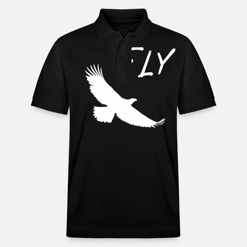 aigle - Polo PREPSTER bio Stanley/Stella Unisexe - noir