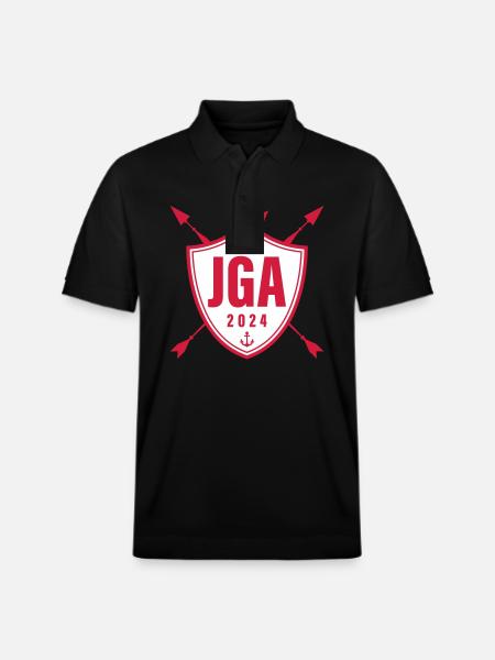 Mallorca 2024 - Stanley/Stella Unisex Bio-Poloshirt PREPSTER - Schwarz