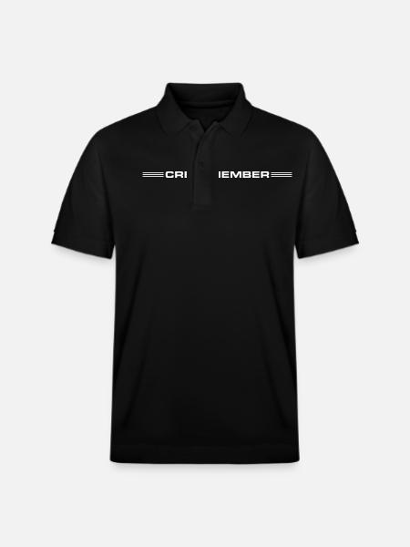 Crew Member - Stanley/Stella Unisex Organic Polo Shirt PREPSTER - black
